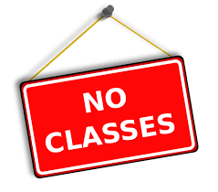 COVID-19 Update- Class Cancellation COVID-19 Update- Class Cancellation