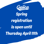 Spring Registration closes Thursday April 11th!